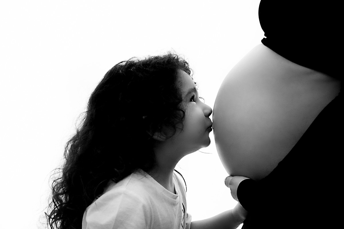 Maternity session with the kids